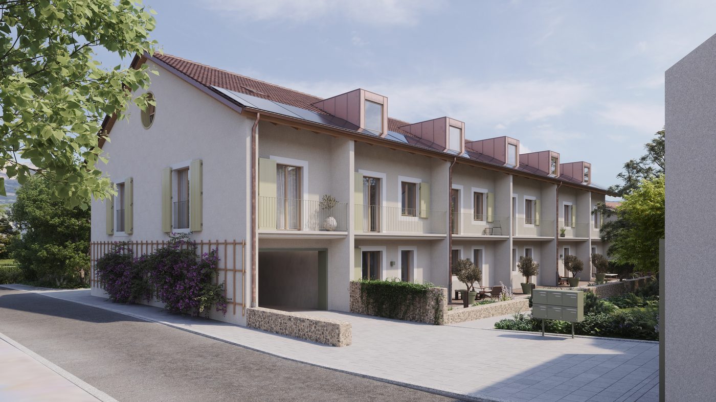 Les Saules Blancs — vue depuis la rue