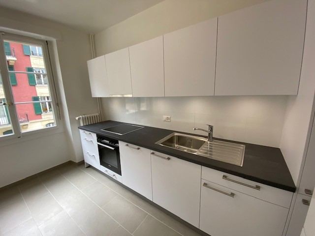 Cuisine après rénovation, quatrième chantier