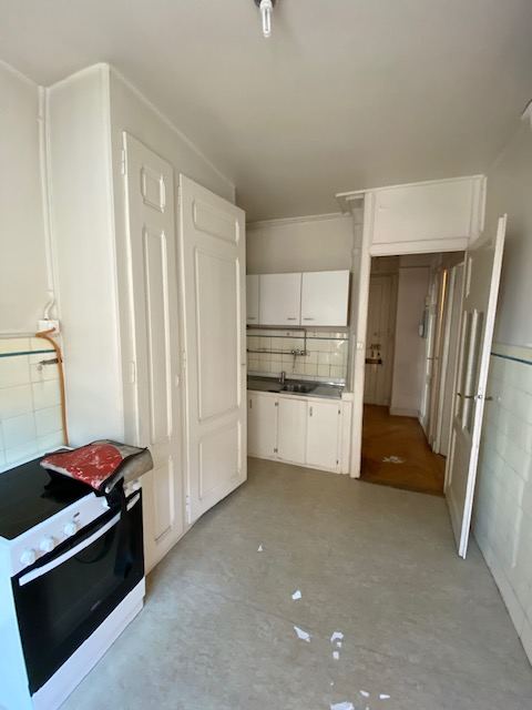 Cuisine avant rénovation, quatrième chantier